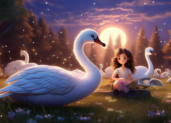 睡前故事野天鹅下集（大雁的故事编童话故事）