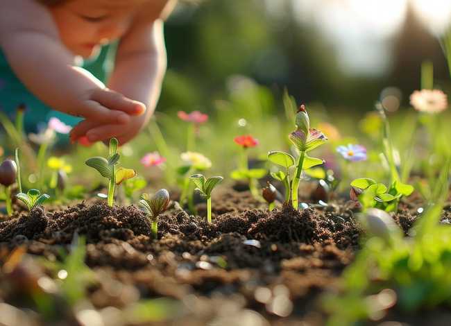 儿童故事种子（小种子的故事(10字)）