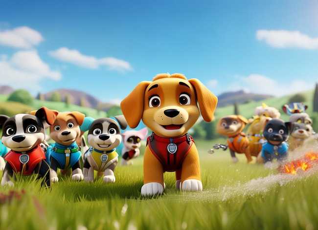 牧羊犬儿歌、谁能介绍下《汪汪队立大功》呀