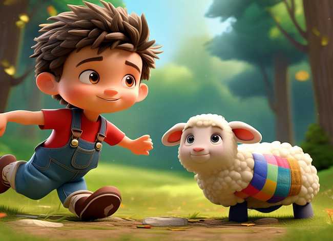 儿童故事不听话的小朋友、儿童故事不听话的小羊