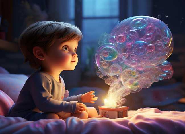 泡泡糖的故事完整版（睡前小故事,吹泡泡）