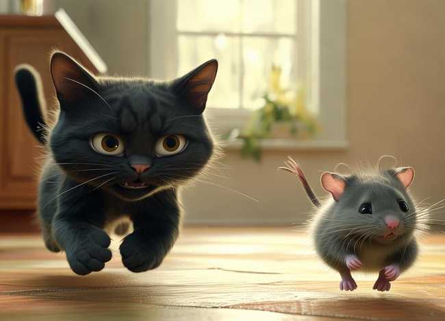 播放猫抓老鼠的故事、猫和老鼠寓言故事 播放猫抓老鼠的故事、猫和老鼠寓言故事