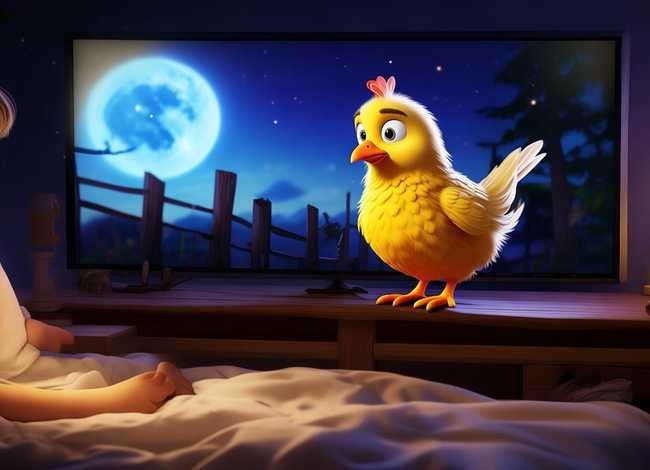 小鸡的故事睡前故事视频 勇敢的小鸡故事睡前故事