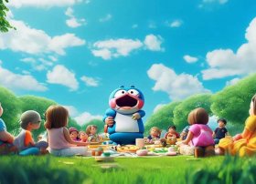 动画儿歌野餐 多啦a梦主题曲日语版是谁唱的