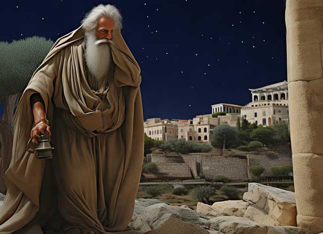 第欧根尼生活的历史背景（第欧根尼-古希腊的传奇人物及其哲学思想概览）