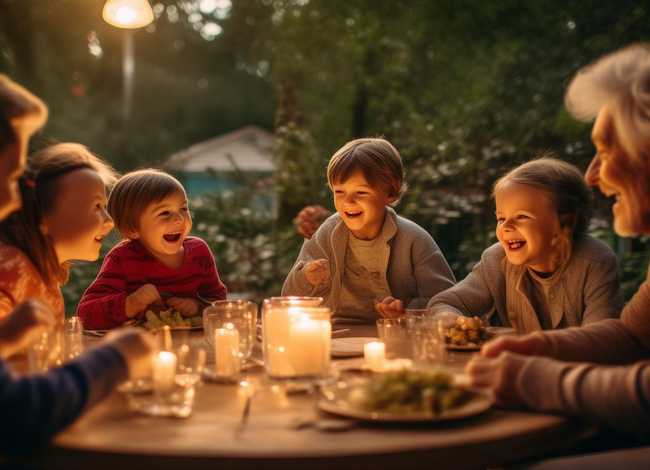 月光晚会儿童故事,看图写话家庭晚会 月光 点燃 烛光 交流 开心 笑容 月光晚会儿童故事,看图写话家庭晚会 月光 点燃 烛光 交流 开心 笑容