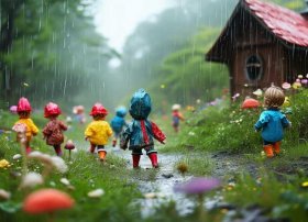 下雨幼儿故事、关于下雨的时候的童话故事有哪些