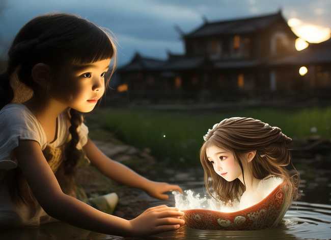 儿童故事100个免费听田螺姑娘，民间故事《田螺姑娘》主要内容是什么