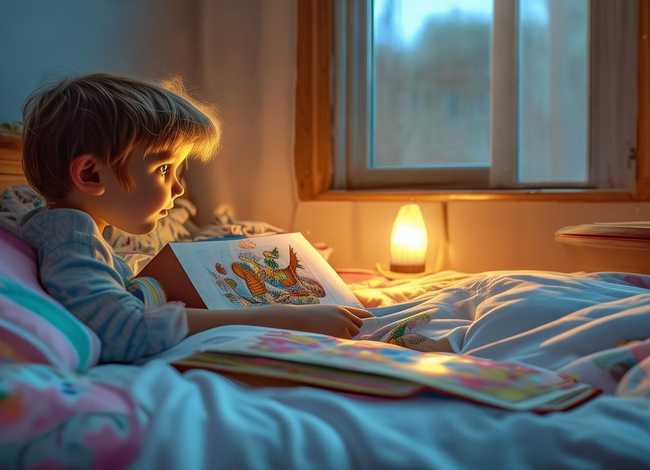 儿童故事大全睡前图片（睡前温馨儿童故事）