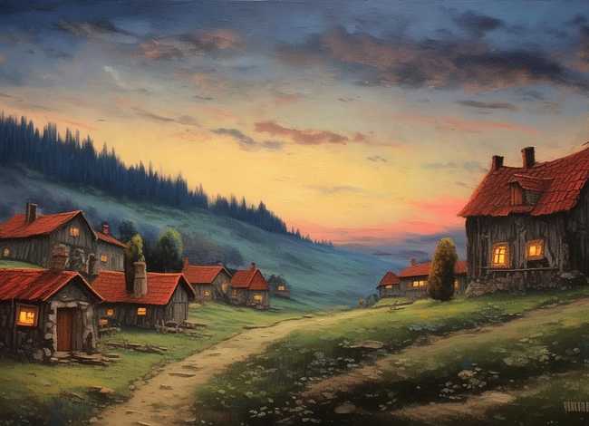 犹太人童话；《故乡的梦》是俄罗斯画家谁画的