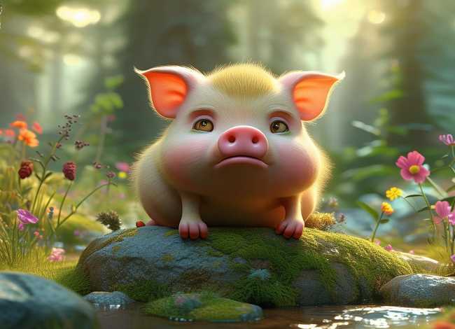 小猪的小故事 爱发脾气的小猪故事 小猪的小故事 爱发脾气的小猪故事