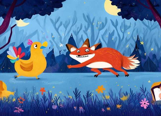 儿童故事狐狸偷鸡、睡前讲的童话故事 儿童故事狐狸偷鸡、睡前讲的童话故事