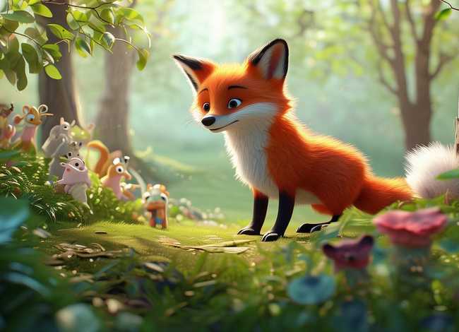 幼儿故事 狐狸 - 小狐狸找朋友幼儿故事