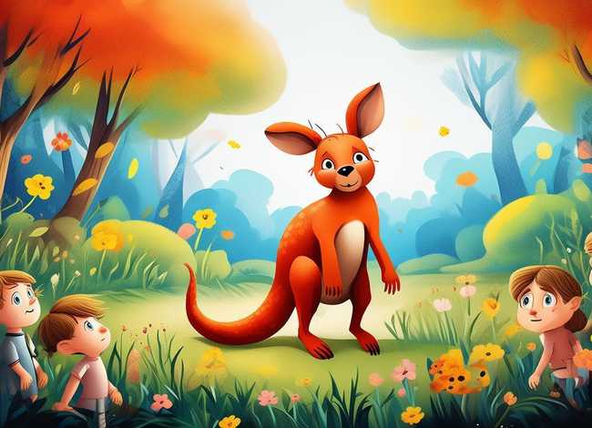 红袋鼠幼儿画报故事在线阅读 幼儿画报内容简介