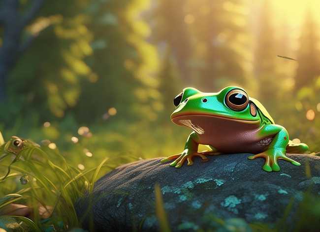 小青蛙的故事儿童视频；小青蛙捉害虫睡前故事