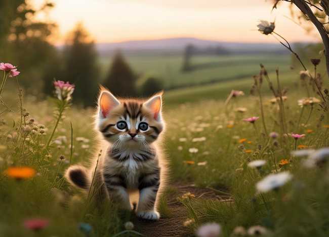 狼与牧羊狗儿童故事 - 幼猫走丢了能自己回家吗