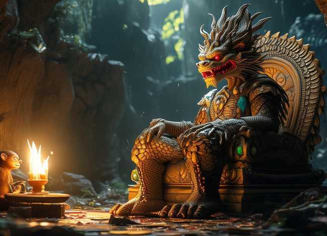 龙王讲故事、龙王给孙悟空讲故事是哪一回