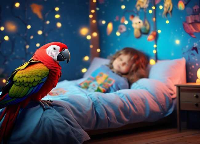 鹦鹉的故事儿童版 - 哄孩子睡前经典童话故事【四篇】