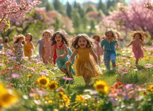 适合幼儿的春天故事；幼儿园关于春天和花朵的简短故事