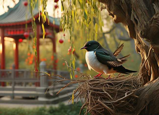 燕子搭窝古诗、《绝句二首》全文古诗和解释