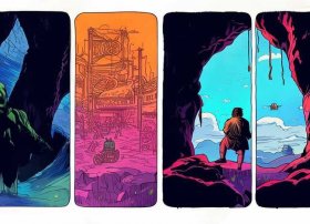 故事连环画四幅图 连环画4张故事简笔画