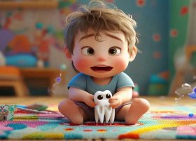 关于儿童牙齿的故事绘本 《一颗超级顽固的牙》-换牙期孩子要看的绘本
