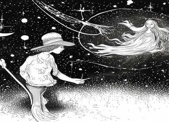 牛郎织女连环画简笔、连环画怎么画牛郎织女 简笔画