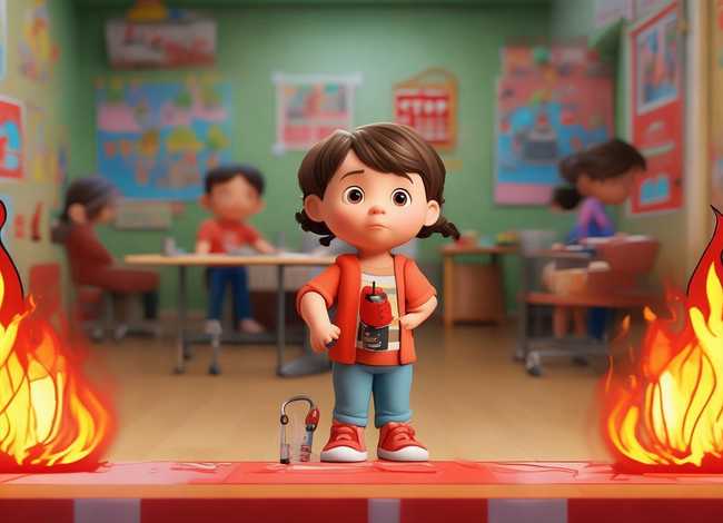 着火的故事儿童总结 - 消防简短故事