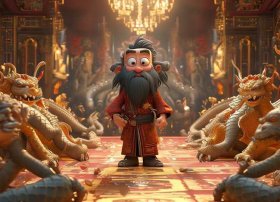 叶公好龙故事的视频；看动画轻松学成语,经典成语故事-叶公好龙