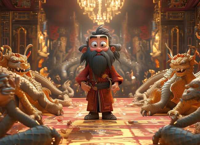 叶公好龙故事的视频；看动画轻松学成语,经典成语故事-叶公好龙