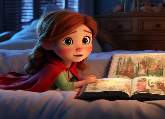 儿童睡前故事小红帽 - 儿童睡前故事《小红帽》