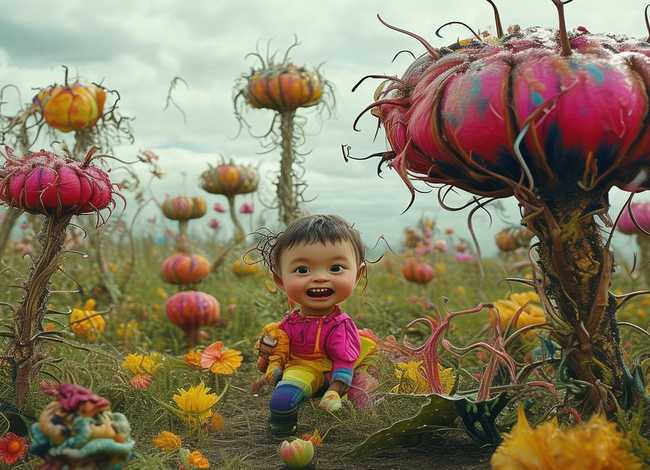 荒诞儿童 祖国食人花什么意思什么梗