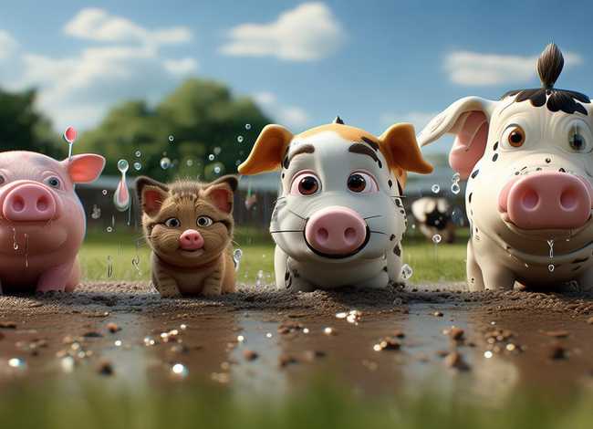 小猪的汗藏在哪里、小猫、小狗、小猪、牛从哪里流汗 小猪的汗藏在哪里、小猫、小狗、小猪、牛从哪里流汗