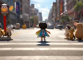 儿童故事过马路要小心（谁能帮我想一个将心比心的故事(两百字左右)）