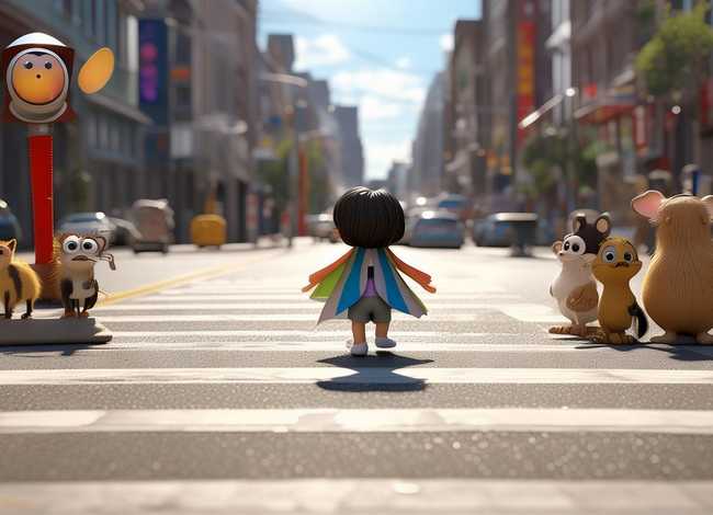 儿童故事过马路要小心（谁能帮我想一个将心比心的故事(两百字左右)）