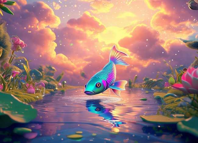 小鲤鱼历险记睡前故事，书小天地大800字作文