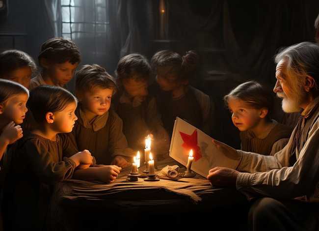 红星闪闪幼儿故事 《红星闪闪》小故事怎么讲