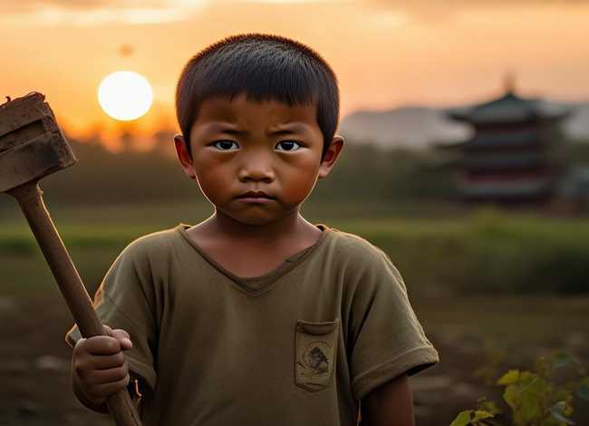 留守儿童励志句子；留守怎么造句