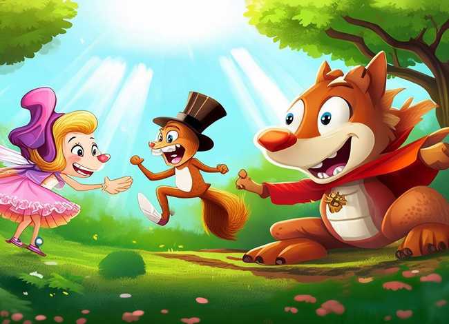 儿童搞笑故事三分钟，3到5分钟的三个人的搞笑童话故事