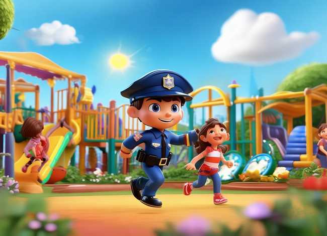 儿童警察抓小偷故事3-6岁 - 四年级身边价值观的故事250字左右