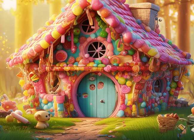 糖果屋英文版故事简短儿童版 糖果屋英语