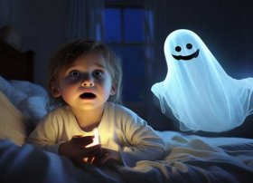 儿童睡前故事之神秘的幽灵完整版，小孩怕黑是怎么回事