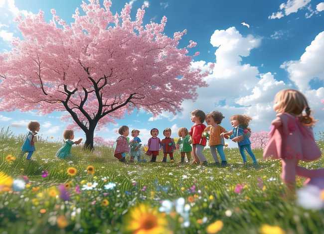 春天的故事儿童演唱视频；怎样理解《春天的故事》这首歌