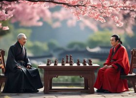 象棋来源的故事（为什么中国象棋是红先黑后开局,怎样来的）