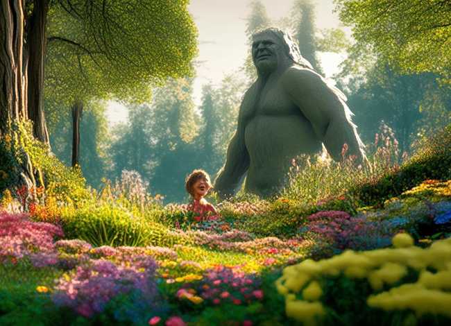 巨人的花园编故事、巨人的花园小练笔怎么写