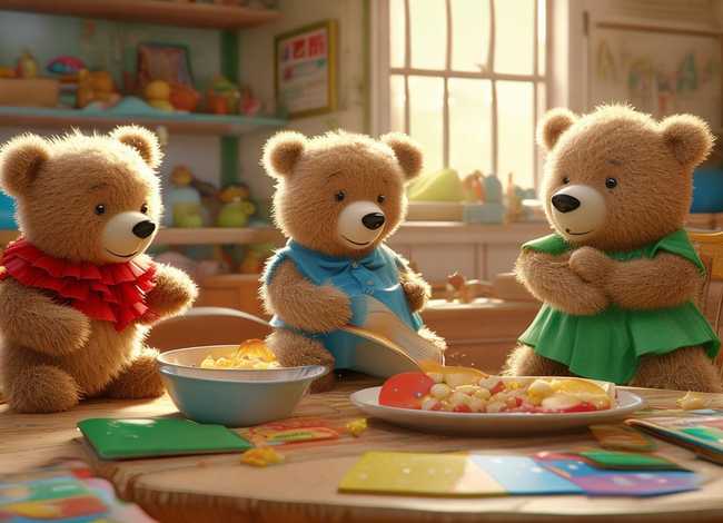 三只小熊幼儿故事视频、儿童故事三只小熊 三只小熊幼儿故事视频、儿童故事三只小熊