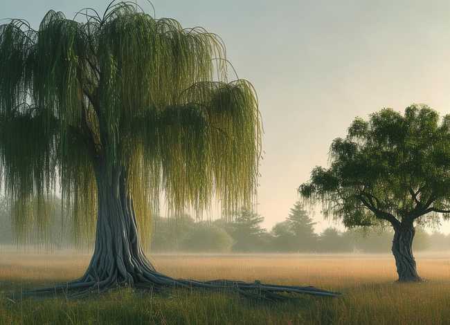 柳树的故事 - 《柳树和枣树》童话故事 柳树的故事 - 《柳树和枣树》童话故事