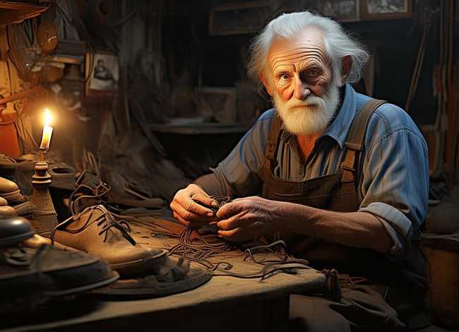 老鞋匠阅读；《老鞋匠》阅读答案