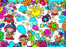 六一儿童节的童话图画，六一儿童节手抄报画六一儿童节简单又漂亮的手抄报