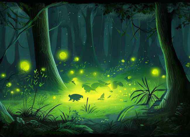 荧火虫找朋友故事、萤火虫找朋友的故事